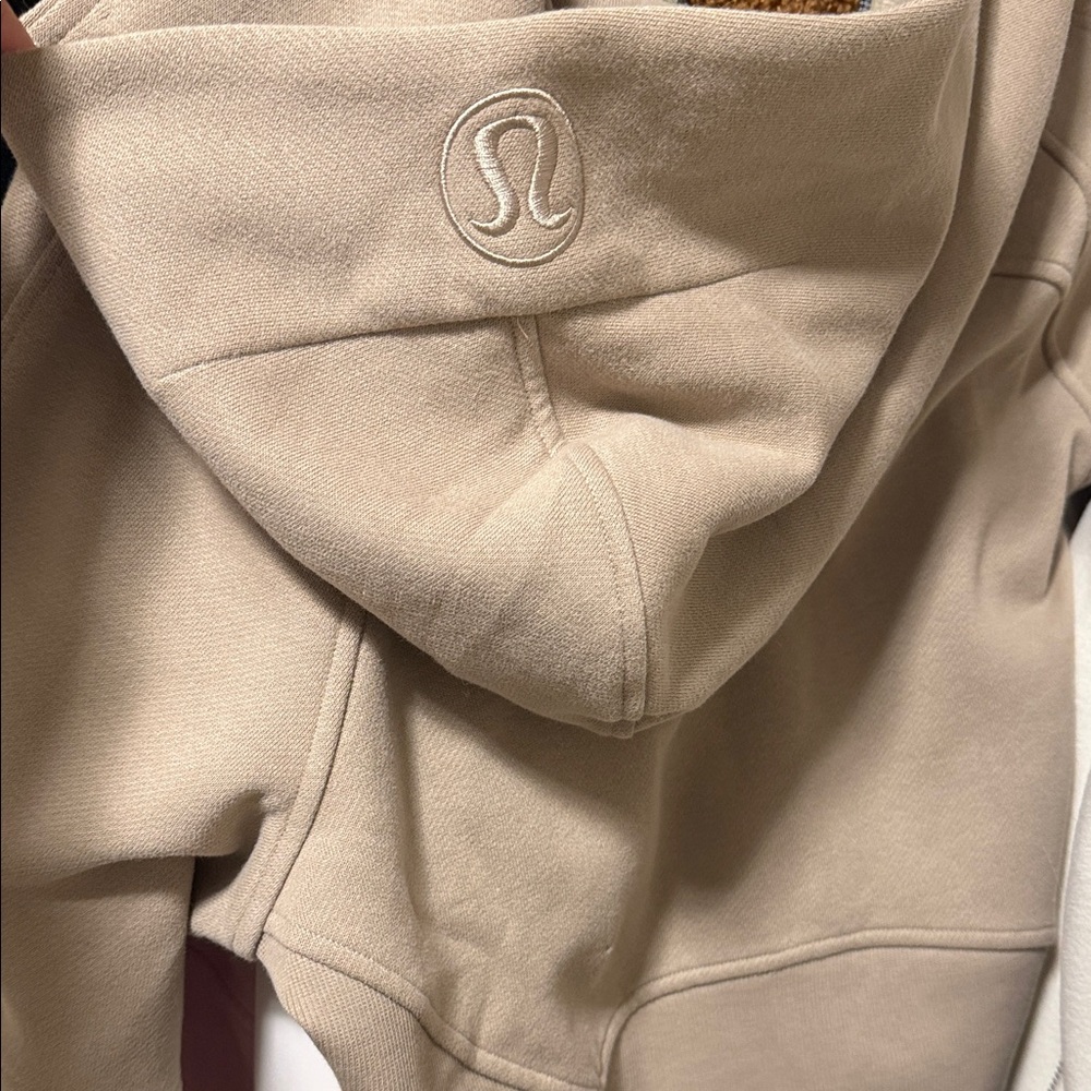 Lululemon Tan Hoodie